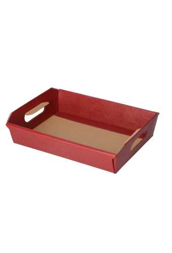 [K1271776] Geschenkdoos Korf Dalmatie Bordeaux 22x16x5cm 50stuks