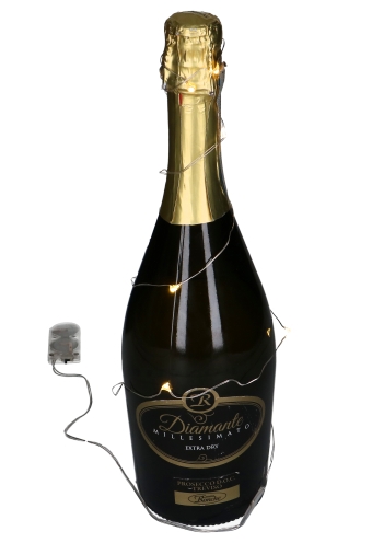 [K1340027] Decoratie Led verlichting 1 meter met 10 lampjes & Batterij