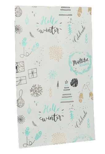 [K1230188] Kerstzakjes Celebrate Dubbelzijdig 17x25cm 200 stuks