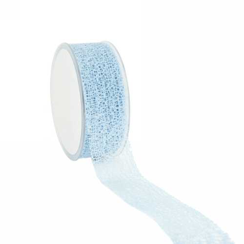 [K1391009] Cadeaulint Honey Weblint Blauw 38mm x 20 meter