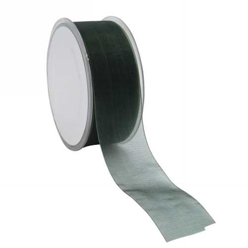 [K1320230] Organza Lint Groen 38mm x 50 meter.