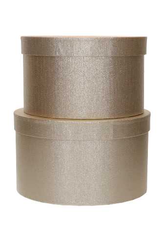 [K1271881] LUXE KANT & KLARE Flowerbox Latemar Roze Goud Rond Set van 2st