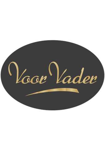 [K1210175] Etiketten Vader Voor Vader Zwart 3.7x2.5cm 500stuks