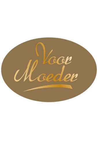 [K1210023] Etiketten Moeder Voor Moeder Goud 3.7x2.5cm 500stuks