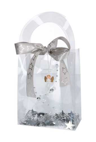 [K1110497KERST] Kadotasjes SIERA Transparant 200my PET 12.5x6.5x16cm 10stuks