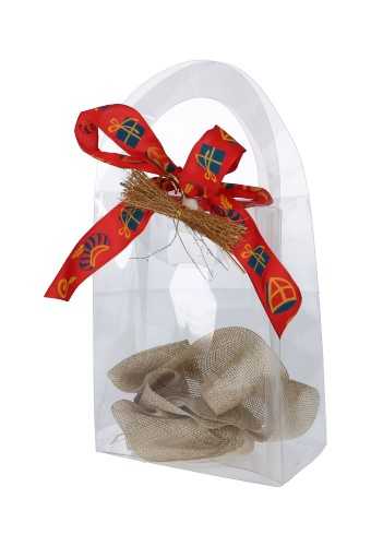 [K1110497SINT] Kadotasjes SIERA Transparant 200my PET 12.5x6.5x16cm 10stuks