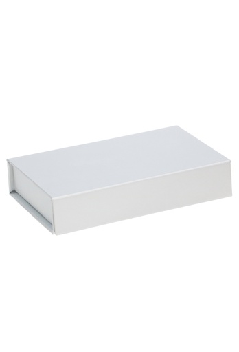 [K1271703] Luxe Magneetdozen 1200 gram Zilver 7x12x2cm 25 stuks
