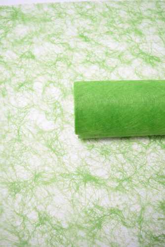 [K120009] Fibre Linnen Groen 60 cm x 25 meter Geschenkverpakking