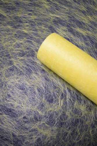 [K120011] Fibre Linnen Geel 60 cm x 25 meter Cadeauverpakking