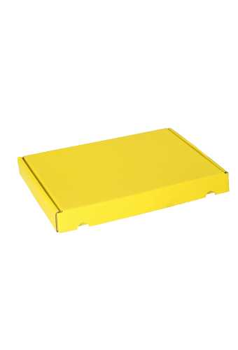 [K1490564] Brievenbusdoos Met Klep Pinto Kraft Geel A5 23x16x2.6cm 25stuks