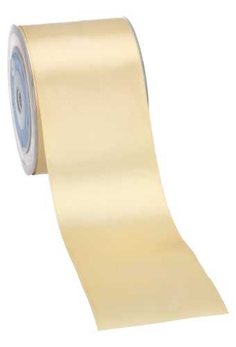 [K1300214] Satijn Lint Goud Extra Breed 70mm x 25 meter
