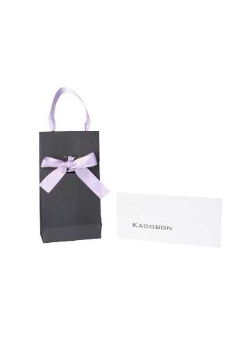 [K1020358] Kadobon+ Kadotasjes Pisa Black & lila Met Satijnlint 10x6x22cm 25st