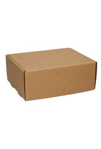 [K1271944] Verzenddoos Klepdoosje Budget Fast Naturel 20.5x16x8cm 10stuks