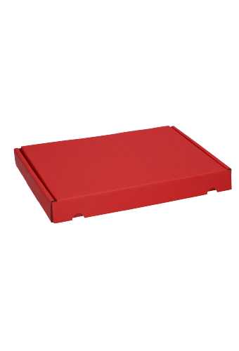 [K1490563] Brievenbusdoos Met Klep Pinto Kraft Rood A5 23x16x2.6cm 25stuks