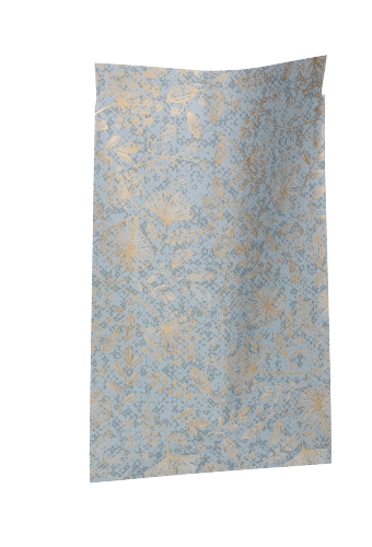 [K1070924] Kadozakjes Branches Grijs Goud 17x25cm 200stuks