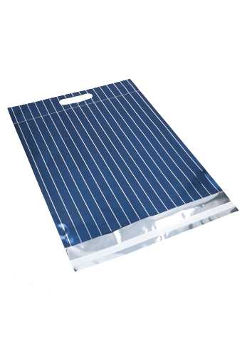 [K1490504] Verzend Enveloppen Folie Titan Blauw & Plakstrip 35x47+6cm A3 50stuks