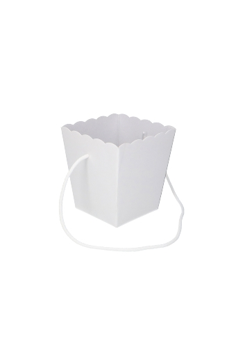 [K1271952] Geschenkdoos Korf Dudley Wit Met Koord 10x10x14.5cm 10stuks