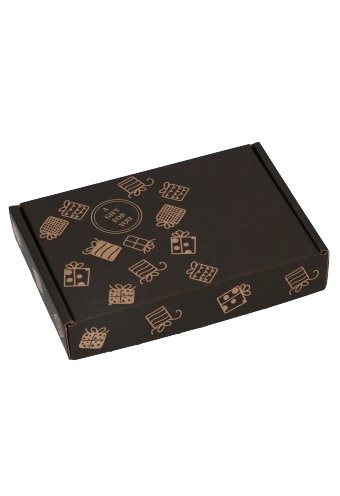 [K1490519] Brievenbusdoos Met Klep Pinto Gift For You Zwart A6 15x10.7x2.8cm 10st