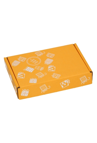 [K1490522] Brievenbusdoos Met Klep Pinto Gift For You Geel A6 15x10.7x2.8cm 10st