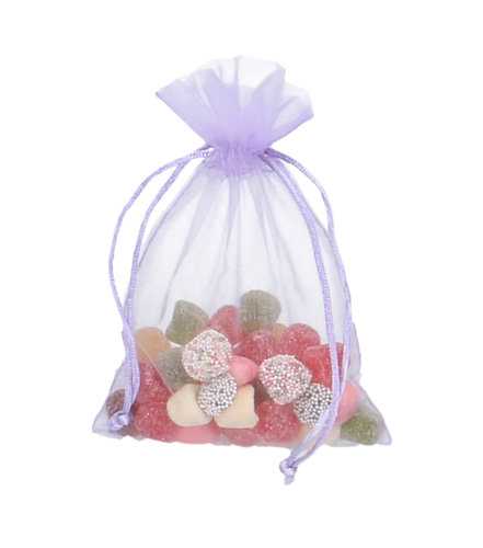 [K1070103] Organza zakjes Lavendel Medium 12x17cm 10stuks