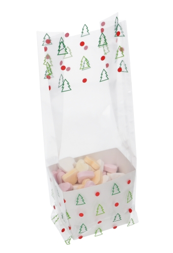 [K1360520-KERST] Korfje Hoog Katla Wit 7.5x5x8cm 50stuks