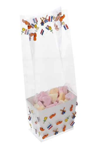 [K1360520-NEDERL] Korfje Hoog Katla Wit 7.5x5x8cm 50stuks