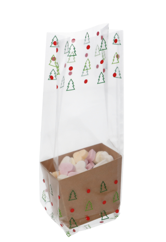 [K1360521-KERST] Korfje Hoog Katla Kraft 7.5x5x8cm 50stuks