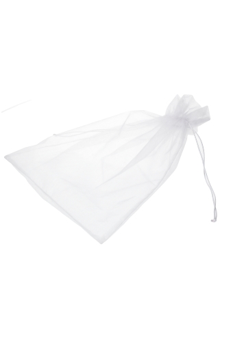 [K1070931] Organza zakjes Wit Groot XXL 30x40cm 10stuks