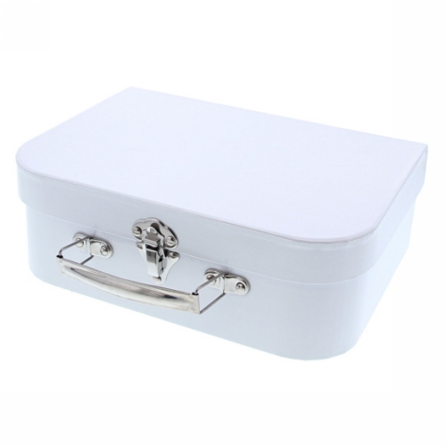 [177057] Geschenkverpakking Valies wit 25x8.5x18cm 8stuks