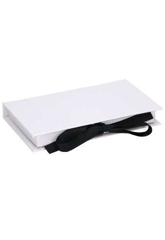 [K1271983] Luxe Klepdoos & Lint 1200 gram Wit Mat 7x12x1cm & Inlay 25stuks