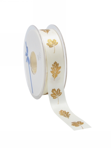 [K1391018] Kadolint Herfst Bladeren Champagne & Koper 23mm x 25meter