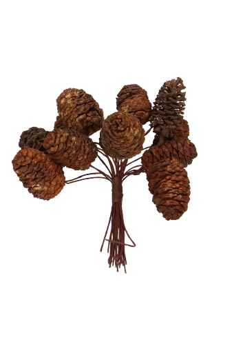 [K1340677] Kado Decoratie Mini Dennenappeltje 11cm 144stuks