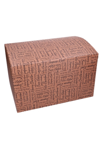 [K1271994] Geschenkdoos Zalig Kerstfeest Kraft & Klep 39x27x23.5cm 20stuks