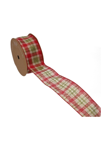 [K1391086] Luxe Kadolint & IJzerdraad Tartan Bright 63mmx10meter