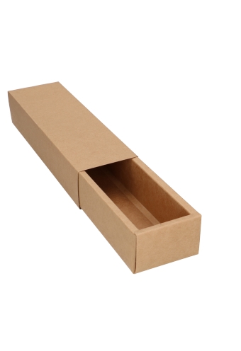 [K1272042] Schuif Deksel Kadodoosje Jakarta Kraft 23.4x6x5cm 10stuks