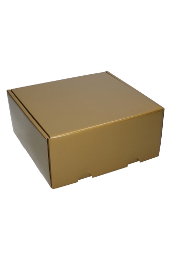[K5552046] Luxe Verzenddoos Rolo Goud Blinkend 24x23x11cm