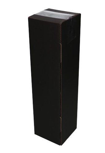 [K1171199] Wijn Verzendverpakking 1 fles Zwart 10.5x10.5x42cm Met inlay 15stuks