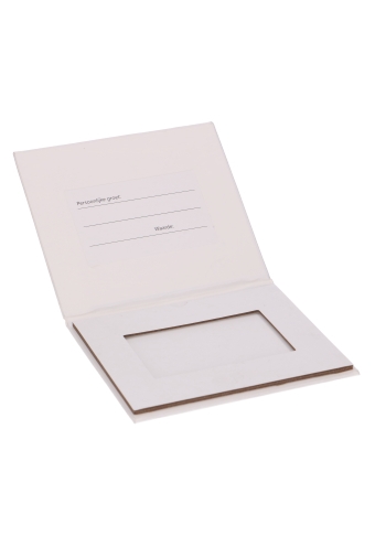 [K1272049] Luxe Klepenvelop Doosje Malmo Met Magneet Wit Mat 11x12.5cm 10stuks