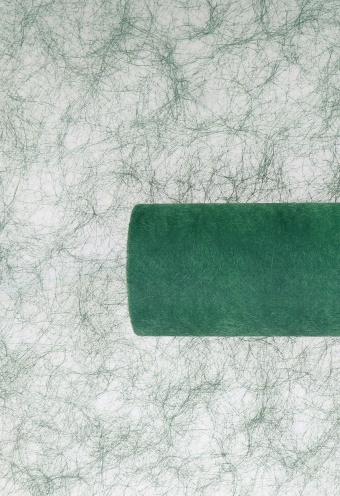 [K120005] Fibre Linnen Donker Groen 60 cm x 25 meter Kadoverpakking