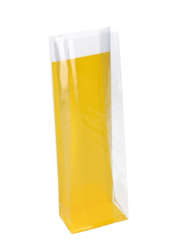 [K1240230] Kartonnen Achterkantje Vinnufossen Geel 7.7x5x21.5cm 100stuks