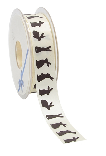 [K1391123] Kadolint Satijn Creme Haas Chocolade Bruin 22mm x 25meter