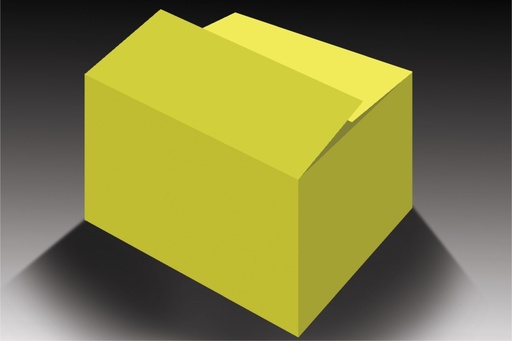 [1510006] Geschenkdoos Geel Op Maat Gemaakt VANAF 750stuks