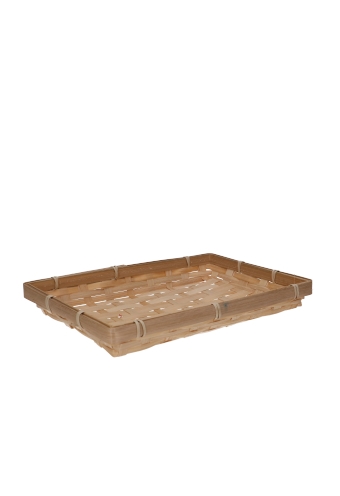 [1190297] Mandje bamboe Spaan 24x17x3cm 25stuks