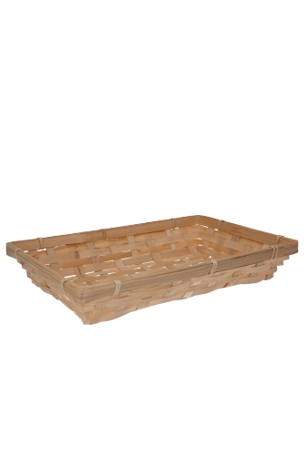 [1190083] Mandje Bamboe 30x20x5cm 30stuks