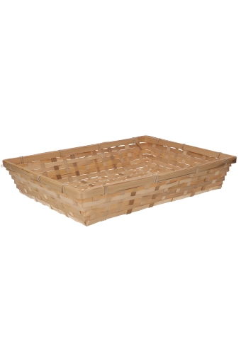 [1190074] Mandje Bamboe 40x30x7cm 20stuks