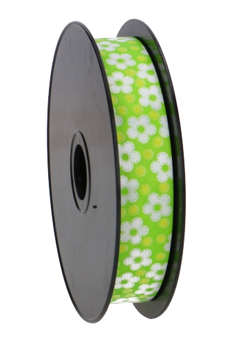 [K1010056] Krullint Flower Groen 25mm x 100 meter