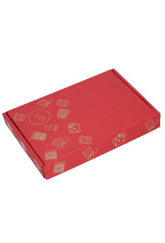 [K1490543] Brievenbusdoos Met Klep Pinto Gift For You Rood  A4 31x22x2.8cm 10stuk