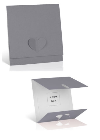 [K1020104] Kadobon & Envelop Love Lavender 12.5x12.5cm 10stuks