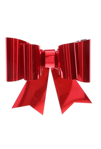 [K1290421] Fietsstrik Turijn Rood Metallic Met 4 Lussen 30x30cm