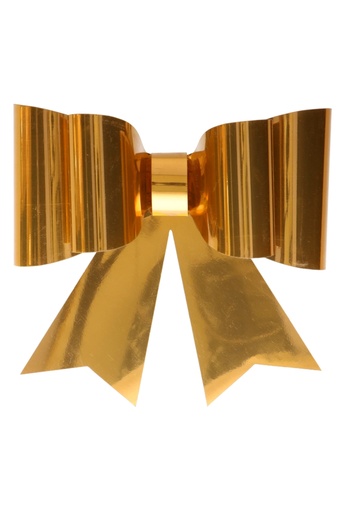 [K1290422] Fietsstrik Turijn Goud Metallic Met 4 Lussen 30x30cm